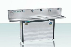 冰水王高精超滤IC卡饮水机(温开冰水六龙头)