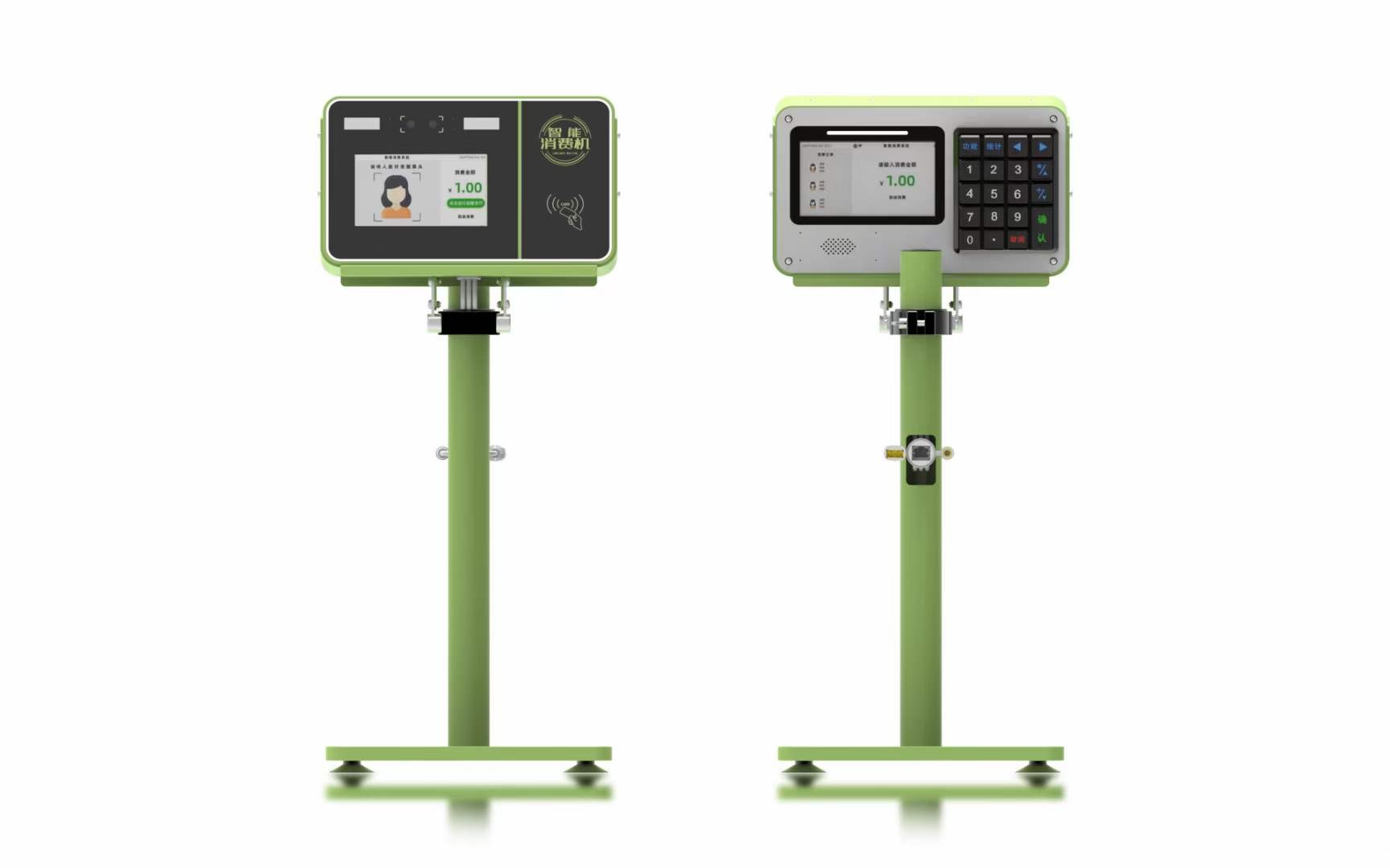 兴邦人脸消费机,刷脸支付售饭机