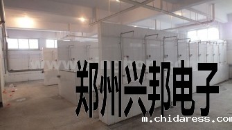 郏县第一高中学生浴室IC卡水控系统安装现场