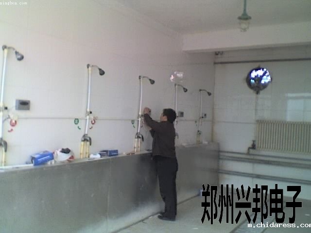 节水控制器安装现场